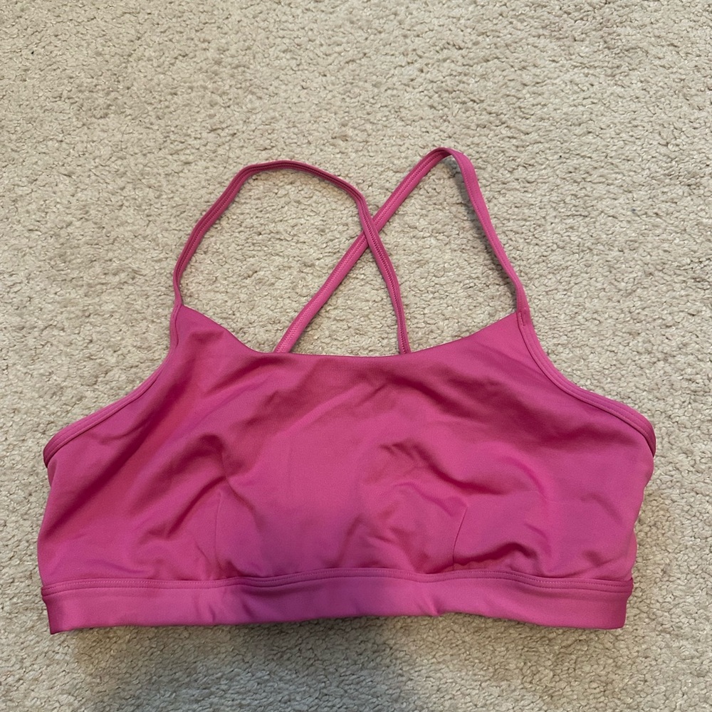 Alo Yoga Women's Pink Sports Bra